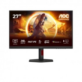 AOC G4 Q27G4ZR, 68,6 cm 27", 2560 x 1440 pixels, Quad HD, LED, 1 ms, Noir, Rouge