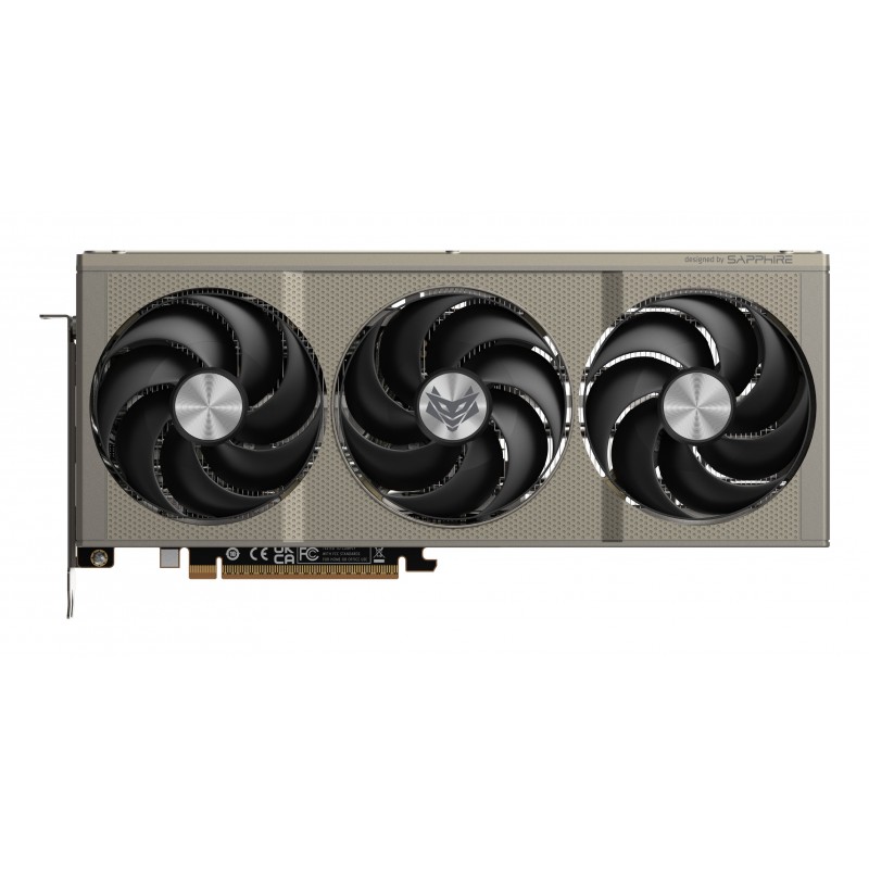 Sapphire NITRO+ AMD Radeon RX 9060 XT GPU, Radeon RX 9060 XT, 8 Go, GDDR6, 128 bit, 7680 x 4320 pixels, PCI Express x16 5.0