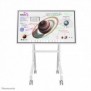 Neomounts FL50-515WH1 Support au sol mobile Samsung Flip 55-65" - rotatif - installation rapide, Chariot multimedia, Blanc, Acier, Ecran plat, 50 kg, 139,7 cm 55