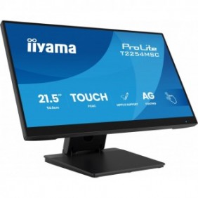Iiyama T2254MSC-B2AG, 54,6 cm 21.5", 1920 x 1080 pixels, Full HD, LED, 4 ms, Noir