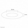 Neomounts FPMA-CRB5HM Rosace encastrable au plafond - diam. 50 mm, Noir, Plastique, Plafond, 5 mm, 5 cm, 1 pièce