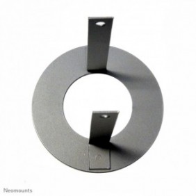 Neomounts FPMA-CRS5 Rosace encastrable au plafond - diam. 52 mm, Argent, Acier, Plafond, FPMA-C100, FPMA-C100SILVER, 2 mm, 5,2 cm