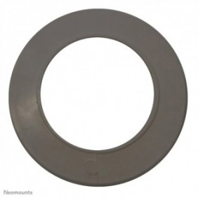 Neomounts FPMA-CRS6 Rosace encastrable au plafond - diam. 60 mm, Argent, Plastique, Plafond, 3 mm, 6 cm, 1 pièce