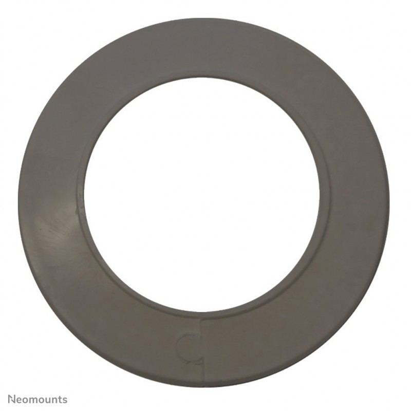 Neomounts FPMA-CRS6 Rosace encastrable au plafond - diam. 60 mm, Argent, Plastique, Plafond, 3 mm, 6 cm, 1 pièce
