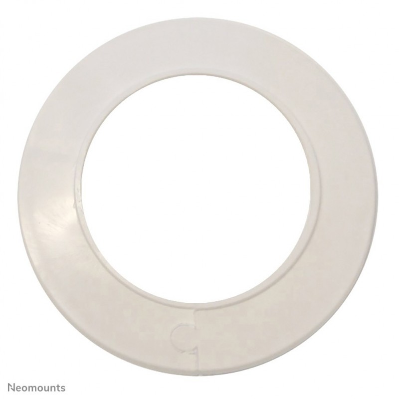 Neomounts FPMA-CRW6 Rosace encastrable au plafond - diam. 60 mm, Plastique, Blanc