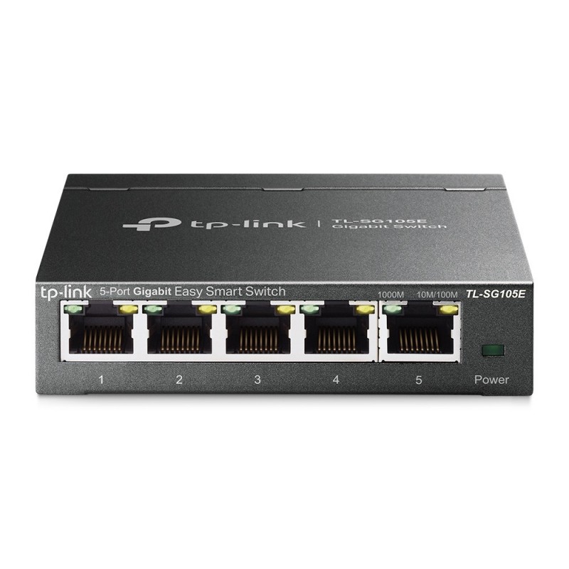 TP-LINK TL-SG105E, Géré, L2, Gigabit Ethernet 101001000