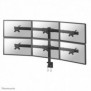 Neomounts FPMA-D700D6 Support d'écran à fixer 19-27", Pince, 48,3 cm 19", 68,6 cm 27", 100 x 100 mm, Réglage de la hauteur, Noir