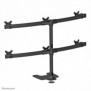 Neomounts FPMA-D700DD6 Support d'écran à poser 10-27", AutoportantPasse-câble, 25,4 cm 10", 68,6 cm 27", 100 x 100 mm, Réglage de la hauteur, Noir
