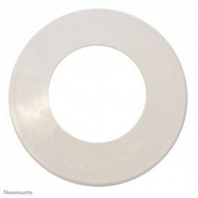 Neomounts FPMA-CRW5HM Rosace encastrable au plafond - diam. 50 mm, Blanc, Plastique, Plafond, FPMA-C100, FPMA-C100SILVER, 5 mm, 5 cm