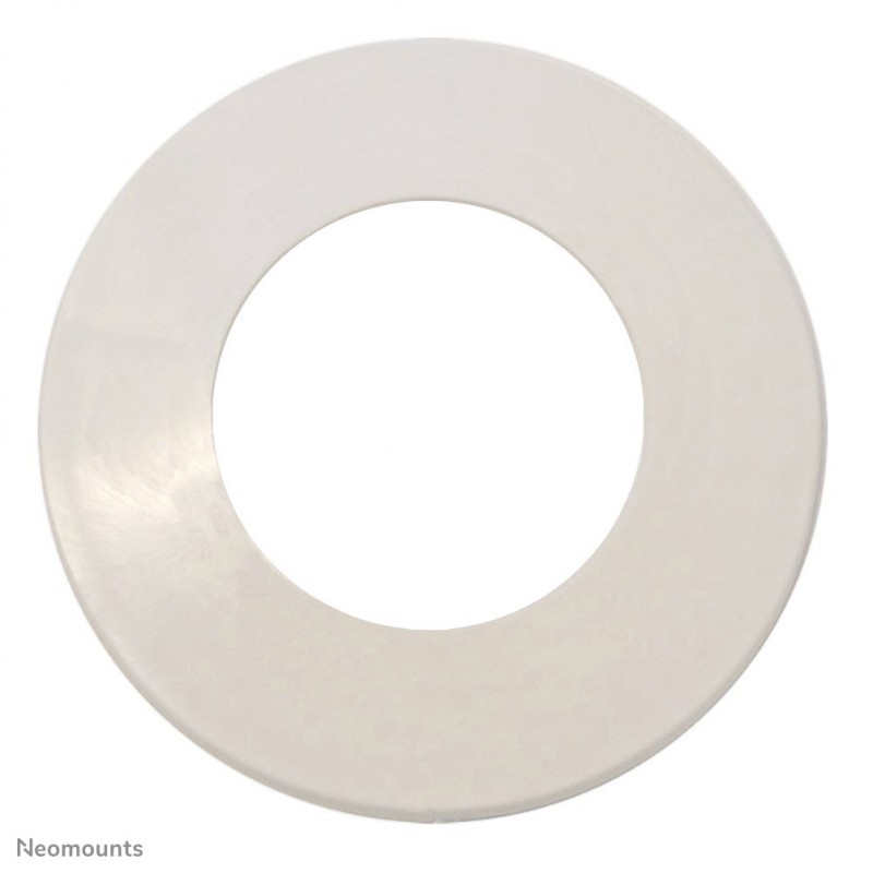 Neomounts FPMA-CRW5HM Rosace encastrable au plafond - diam. 50 mm, Blanc, Plastique, Plafond, FPMA-C100, FPMA-C100SILVER, 5 mm, 5 cm