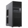 Chieftec CQ-01B-U3-OP, Midi Tower, PC, Noir, ATX, micro ATX, maisonbureau, Haut