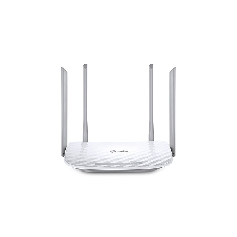 TP-LINK Archer C50, Wi-Fi 5 802.11ac, Bi-bande 2,4 GHz  5 GHz, EthernetLAN, Blanc, Routeur