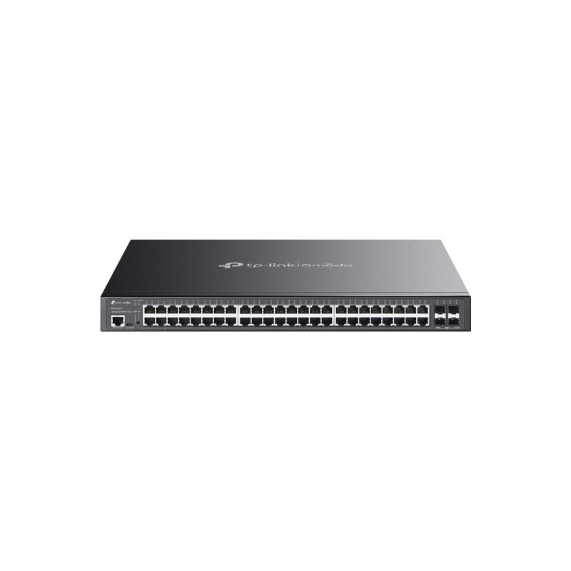 TP-LINK Omada SG3452XMPP, Géré, L2+, Gigabit Ethernet 101001000, Connexion Ethernet, supportant l'alimentation via ce port , Grille de montage, 1U