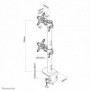 Neomounts FPMA-D960DVBLACKPLUS Support d'écran à fixer 17-49" - installation verticale, Pince, 43,2 cm 17", 124,5 cm 49", 100 x 100 mm, Réglage de la hauteur, Noir
