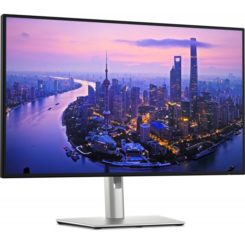 Dell UltraSharp U2725QE, 68,6 cm 27", 3840 x 2160 pixels, 4K Ultra HD, LCD, 8 ms, Noir, Argent