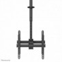 Neomounts NM-C440DBLACK Support de plafond pour double écran 32-60" - h56-91 cm, 81,3 cm 32", 152,4 cm 60", 200 x 200 mm, 400 x 400 mm, 560 - 910 mm, 5 - 20