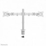 Neomounts NM-D135DSILVER Support d'écran à fixer 10-27", Collier de serrage passe-fil, 25,4 cm 10", 68,6 cm 27", 100 x 100 mm, Réglage de la hauteur, Argent
