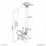 Neomounts FPMA-C100WHITE Support de plafond pour écran de 10-30" - h79-129 cm, 12 kg, 25,4 cm 10", 76,2 cm 30", 75 x 75 mm, 200 x 100 mm, 790 - 1290 mm