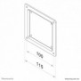 Neomounts FPMA-VESA100 Adaptateur VESA 10-30", Noir, Acier, 25 kg, 75 x 75 mm, 76,2 cm 30", 25,4 cm 10