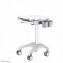 Neomounts MED-M200 Station de travail mobile médicale 10-17" - ressort à gaz - verrouillable, Panier multimédia, Blanc, Aluminium, Ordinateur portable, 5 kg, 25,4 cm 10