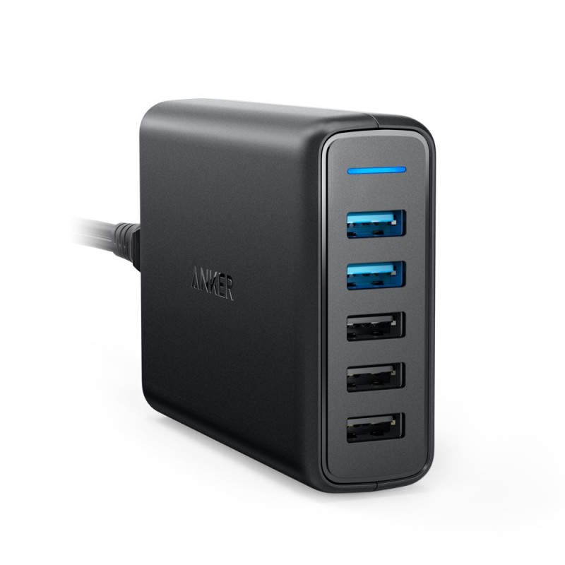 Anker Innovations Anker PowerPort Speed 5, Intérieure, Secteur, Noir