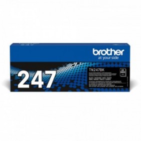 Brother TN-247BK - Cartouche de toner originale – Noir, 3000 pages, Noir, 1 pièce