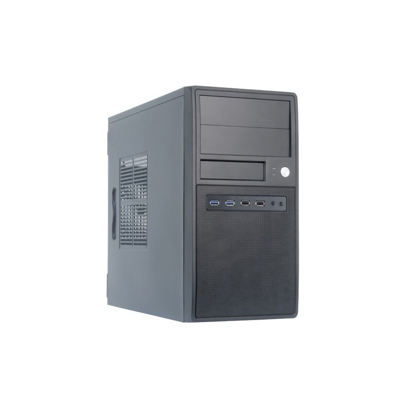 Chieftec CT-04B-350GPB, PC, Noir, micro ATX, Mini-ITX, SECC, 14 cm, 34 cm