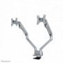 Neomounts FPMA-D750DSILVER Support d'écran à fixer 10-32" - ressort à gaz - Topfix, Collier de serrage passe-fil, 25,4 cm 10", 81,3 cm 32", 100 x 100 mm, Réglage de la hauteur, Argent