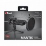 Trust GXT 232 Mantis, Microphone de PC, -38 dB, 50 - 16000 Hz, 32 Ohm, Omnidirectionnel, Avec fil