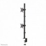 Neomounts FPMA-D550DVBLACK Support d'écran à fixer 10-32" - installation verticale, Collier de serrage passe-fil, 25,4 cm 10", 81,3 cm 32", 100 x 100 mm, Réglage de la hauteur, Noir