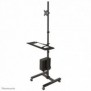Neomounts FPMA-MOBILE1700 Station de travail mobile 10-32", Noir, Acier, 8 kg, 25,4 cm 10", 81,3 cm 32", 75 x 75 mm