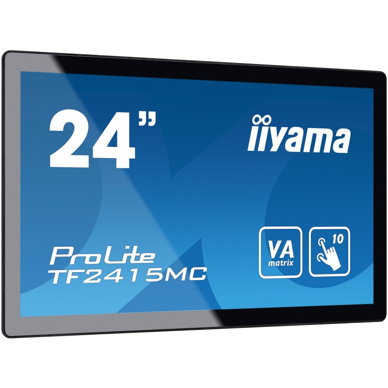 Iiyama ProLite TF2415MC-B2, 60,5 cm 23.8", 1920 x 1080 pixels, Full HD, LED, 16 ms, Noir