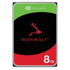 Seagate IronWolf ST8000VN004, 8 To, 7200 trmin, 256 Mo, 3.5", Série ATA III