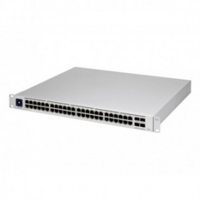 Ubiquiti UniFi Pro 48-Port PoE - Géré - L2L3 - Gigabit Ethernet 101001000 - Connexion Ethernet - supportant l'alimentation via ce port  - Grille de montage - 1U