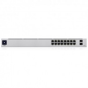 Ubiquiti UniFi 16-Port PoE, Géré, L2L3, Gigabit Ethernet 101001000, Connexion Ethernet, supportant l'alimentation via ce port , Grille de montage, 1U