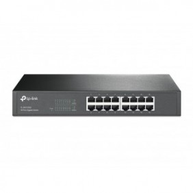 TP-LINK TL-SG1016D, Non-géré, L2, Gigabit Ethernet 101001000, Full duplex, Grille de montage