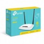 TP-LINK TL-WR841N, Wi-Fi 4 802.11n, Monobande 2,4 GHz, EthernetLAN, Blanc, Routeur