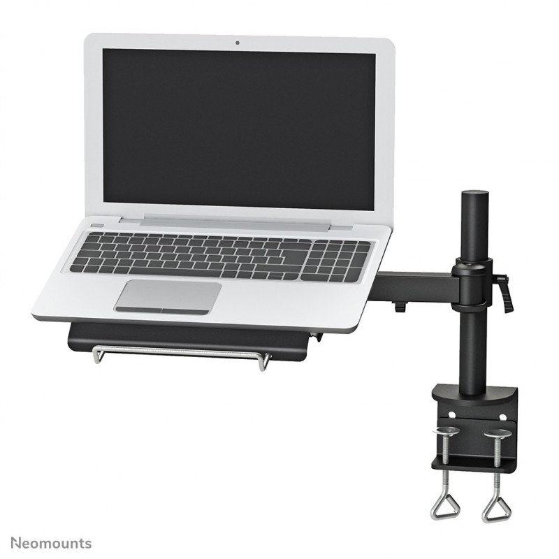 Neomounts NOTEBOOK-D100 Support d'ordinateur portable à fixer 10-22", Noir, Acier, 25,4 cm 10", 55,9 cm 22", 10 kg, 0 - 260 mm