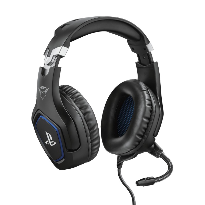 Trust GXT 488 Forze PS4, Avec fil, Jouer, 20 - 20000 Hz, 312 g, Casque, Noir