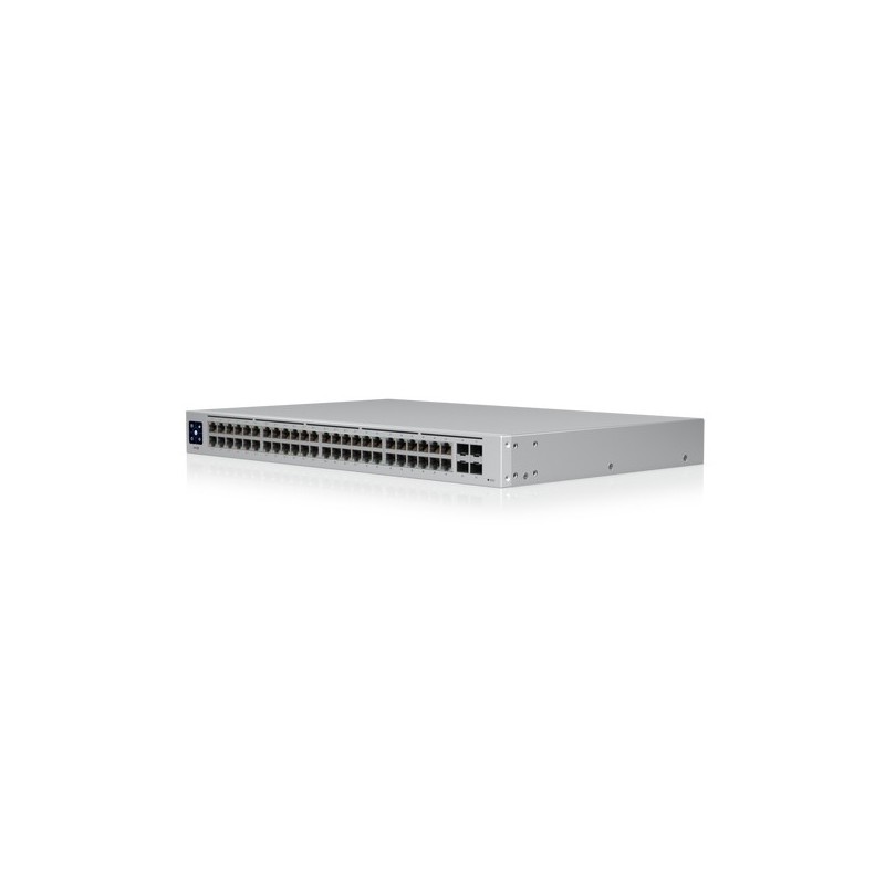 Ubiquiti UniFi USW-48-POE, Géré, L2, Gigabit Ethernet 101001000, Connexion Ethernet, supportant l'alimentation via ce port , Grille de montage, 1U