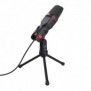 Trust GXT 212, Microphone de PC, 50 - 16000 Hz, Omnidirectionnel, Avec fil, USB3,5 mm, Noir, Rouge