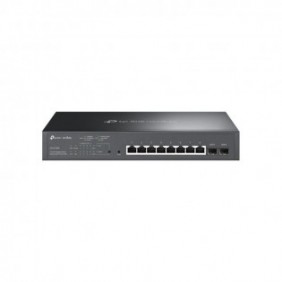 TP-LINK Omada TL-SG2210MP, Géré, L2L2+, Gigabit Ethernet 101001000, Connexion Ethernet, supportant l'alimentation via ce port , Grille de montage, 1U