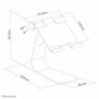 Neomounts DS15-050SL1 Support pour tablette jusqu'à 11" - pliable - universel, Tablette  UMPC, Support passif, Bureau, Argent