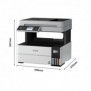 Epson EcoTank ET-5170, Jet d'encre, Impression couleur, 4800 x 1200 DPI, A4, Impression directe, Noir, Blanc
