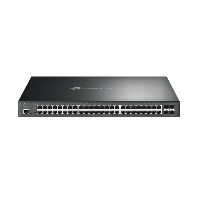 TP-LINK Omada SG3452XP, Géré, L2+, Gigabit Ethernet 101001000, Connexion Ethernet, supportant l'alimentation via ce port , Grille de montage, 1U
