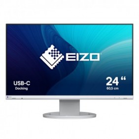 EIZO FlexScan EV2480-WT, 60,5 cm 23.8", 1920 x 1080 pixels, Full HD, LED, 5 ms, Blanc