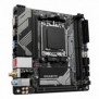 Gigabyte A620I AX Carte Mère - Prend en charge les processeurs AMD Ryzen 8000, VRM numérique 5+2+1 phases, jusqu'à 6400MHz DDR5 , 1xPCIe 4.0 M.2, Wi-Fi 6E, LAN 2.5GbE, USB 3.2 Gen 2, AMD, Emplacement AM5, AMD Ryzen 7000 Series, Emplacement AM5, 96 Go