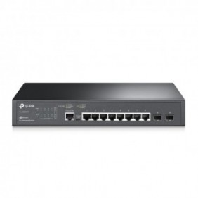 TP-LINK JetStream TL-SG3210, Géré, L2L3, Gigabit Ethernet 101001000, Grille de montage, 1U
