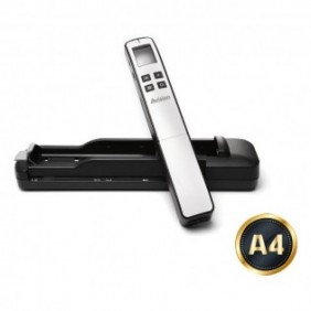 Avision 000-0783A-01G, 216 x 356 mm, 300 x 1200 DPI, 0,6 secpage, Scanner portable, Blanc, LCD