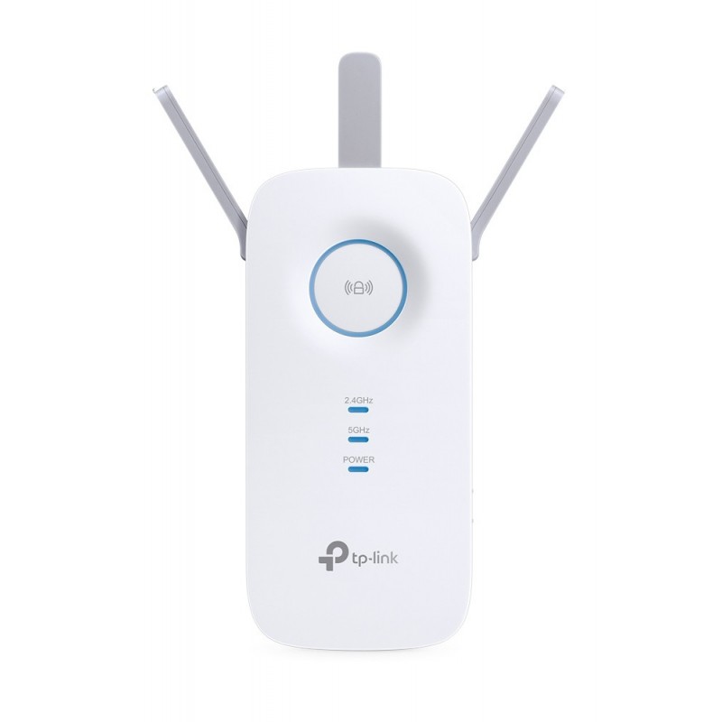 TP-LINK RE450, Répéteur réseau, 1300 Mbits, 10,100,1000 Mbits, Windows 10, Windows 2000, Windows 7, Windows 8, Windows 8.1, Windows 98SE, Windows NT, Windows XP, Externe, 101001000Base-T